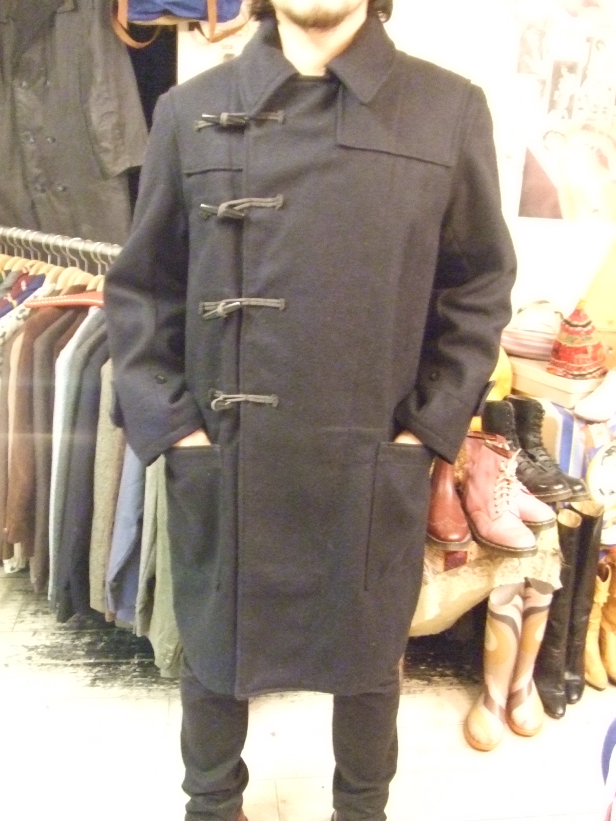 1950's～60's british postman duffle coat: 中崎町ヨーロッパ古着